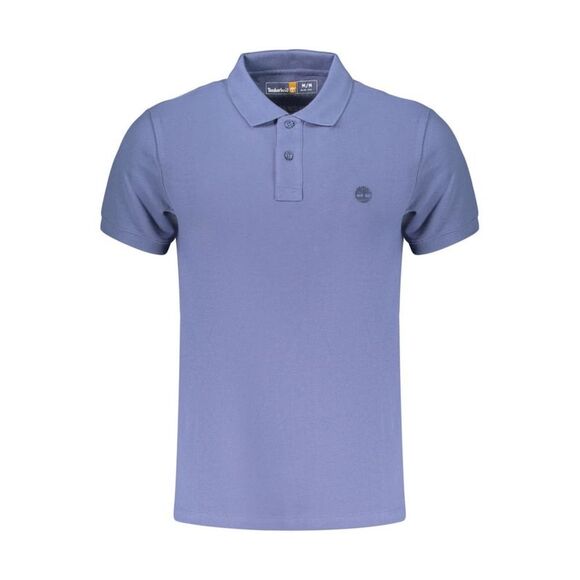 Timberland Blue Cotton Men Men's Polo